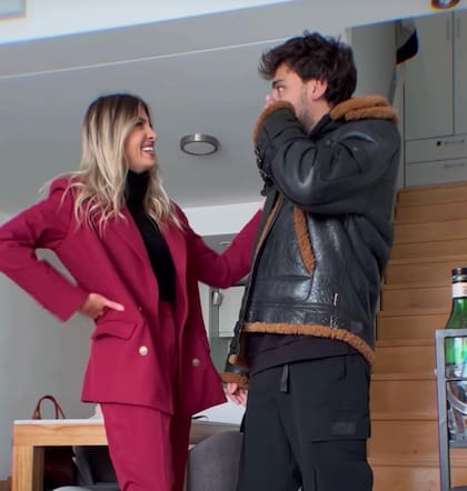 La reacción de Lizardo Ponce al enterarse que Cande Ruggeri está embarazada