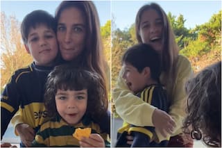 La reacción de los hijos de Juana Repetto al enterarse de que tendrán otro hermanito