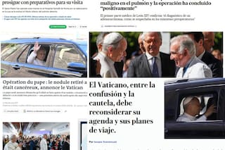 Así reaccionaron los medios del mundo ante la operación del papa León XIV por cáncer de pulmón