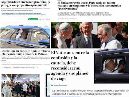 La reacción de los medios del mundo a la operación del Papa León XIV