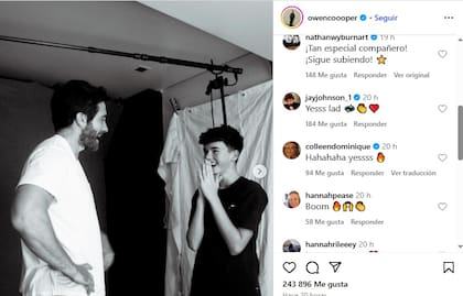 La reacción de los seguidores de Owen Cooper ante la sorpresa de Jake Gyllenhaal