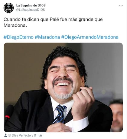 La reacción de los usuarios a la falsa noticia de la muerte de Pelé (Foto: Twitter)