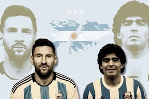 Así se palpita Argentina vs. Inglaterra con Messi, Maradona y las Malvinas como protagonistas
