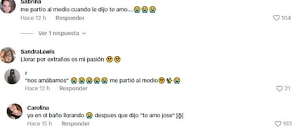 La reacción de los usuarios al ver la emoción de la mujer de 100 años