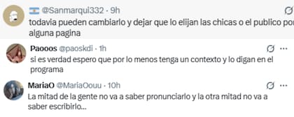 La reacción de los usuarios ante el nuevo nombre que tendría la banda de Popstars