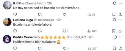 La reacción de los usuarios ante el video viral de Karina del 2022
