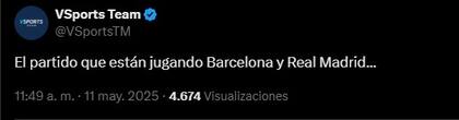 La reacción de los usuarios de las redes sociales