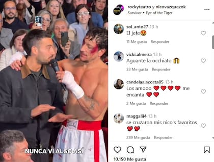 La reacción de los usuarios en las redes al ver el encuentro de Occhiato y Vázquez