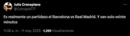 La reacción de los usuarios por los tres goles en 18 minutos en el clásico de España