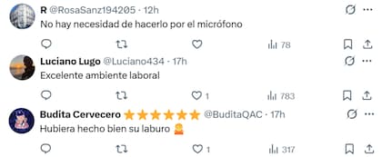La reacción de los usuarios tras la viralización del video de Karina en 2022