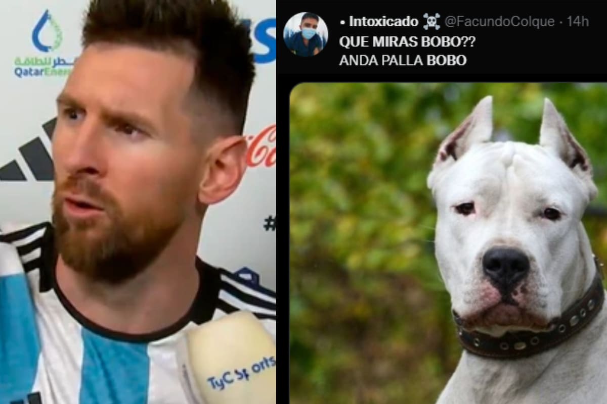 La reacción de Messi provocó una ola de memes (Captura video/Captura Twitter)