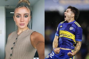 La reacción de Morena Beltrán al golazo de Lucas Blondel