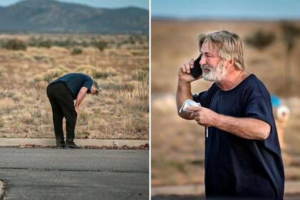 La reacción del actor minutos después de la tragedia