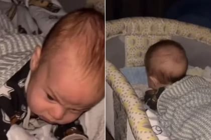 La reacción del bebé que se volvió viral en TikTok