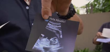 La reacción del padre de Mica Viciconte cuando se enteró que iba a ser abuelo: "Lo veo y no lo creo"