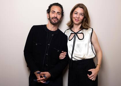 La realizadora Sofia Coppola, una fashionista empedernida, junto con Marc Jacobs, su gran amigo y colaborador