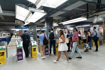 Ya funcionan todas las líneas de subte con normalidad, incluida la C, donde ocurrió el tiroteo