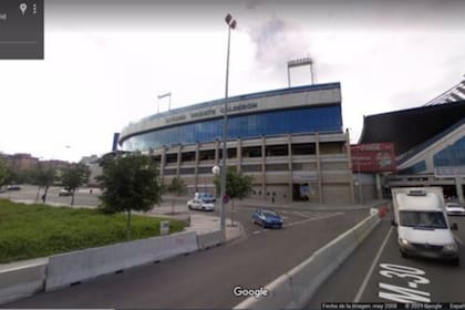 La reconstrucción del antiguo estado del Atlético de Madrid, el Vicente Calderón