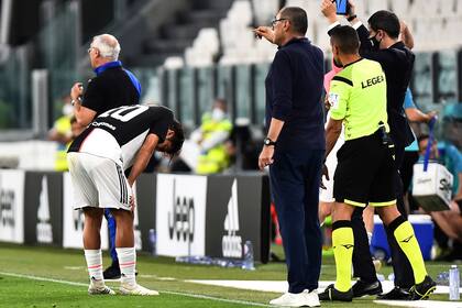 La recuperación de Paulo Dybala será entre 10 días y dos semanas por lo que peligra su participación en el cruce frente a Lyon por Champions League