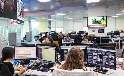 La redacción de ABC, una de las cabeceras del grupo Vocento