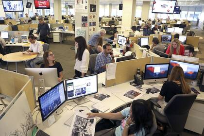 La redacción de LA NACION no se detiene nunca durante las 24 horas