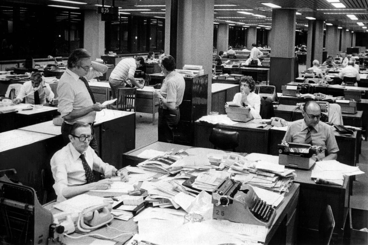 La Redacción, en la década del 80