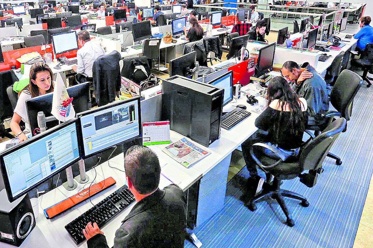 La Redacción multiplataforma de Casa Editorial El Tiempo