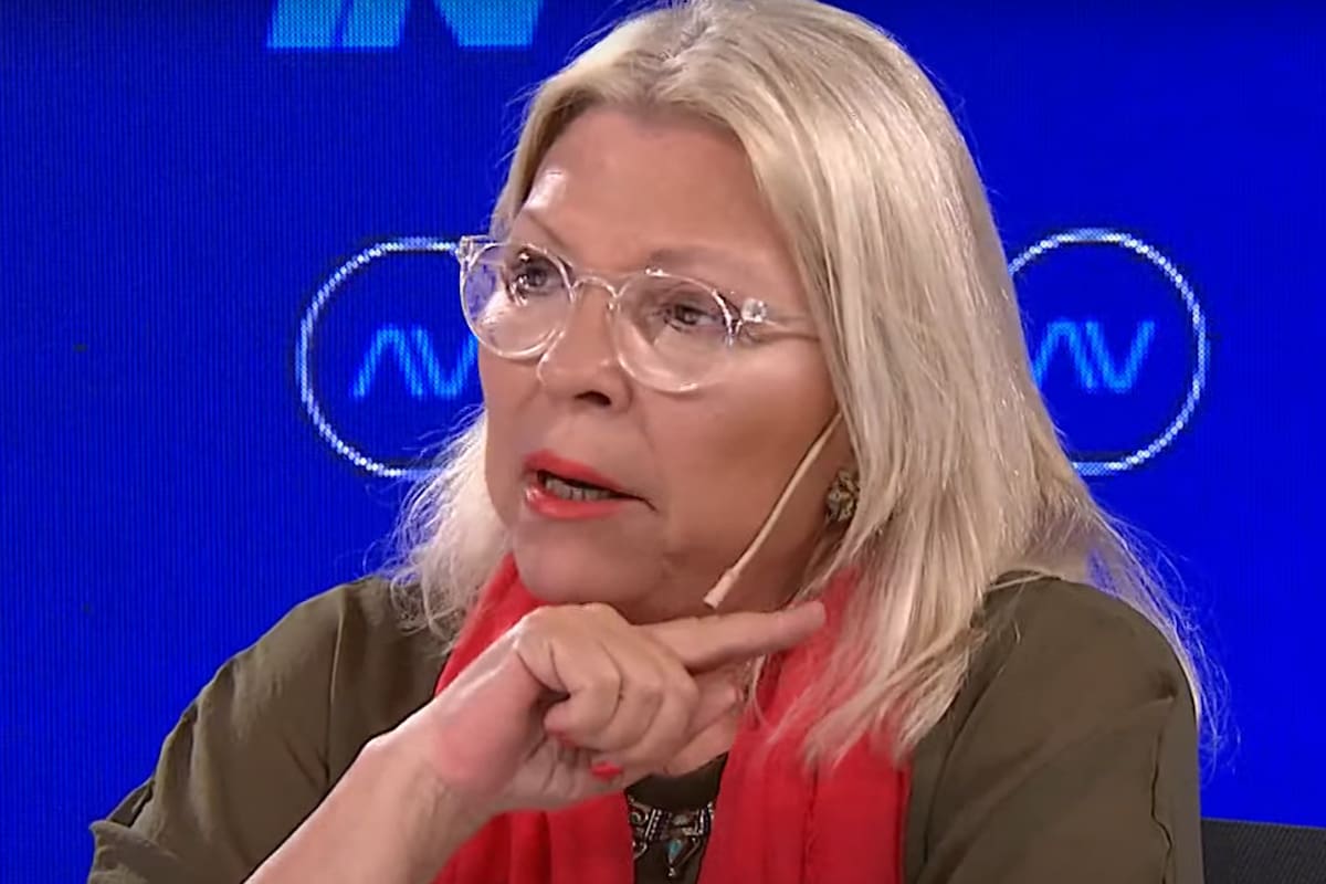 La referente de la Coalición Cívica Elisa Carrió