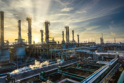 La refinería Ruwais