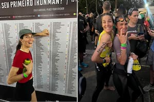 La reflexión de Juana Viale después de participar de una competencia de triatlón en San Pablo
