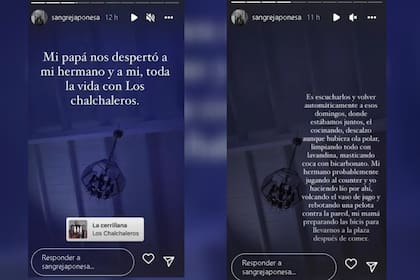 La reflexión de la China Suárez después de escuchar la voz de uno de Los Chalchaleros (Foto: Instagram @sangrejaponesa)