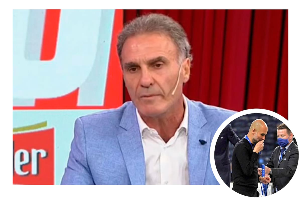 La reflexión de Ruggeri sobre el beso a la medalla del segundo puesto de Pep Guardiola