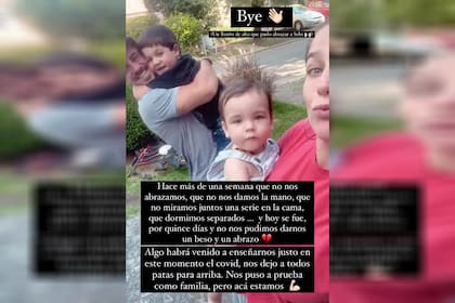 La reflexión que compartió Juana Repetto en su historia