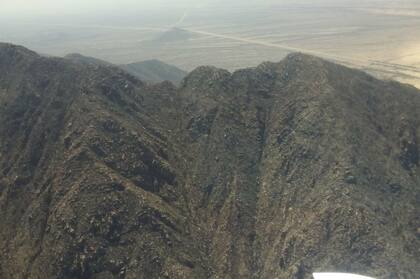 La región de Famatina en las que se extravió el parapentista
