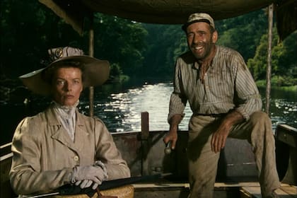 La reina africana fue la primera película en colores de Katharine Hepburn.