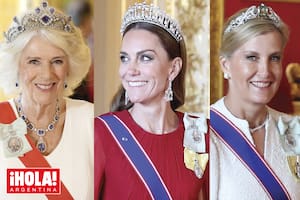 La reina Camilla, la princesa Kate y Sophie de Edimburgo, a puro lujo.