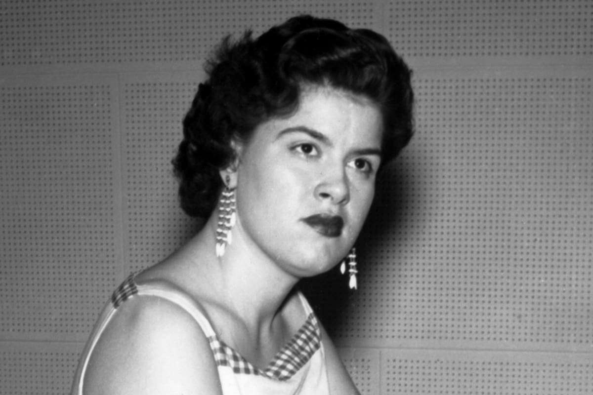 "La reina de la música country", en una imagen de 1957