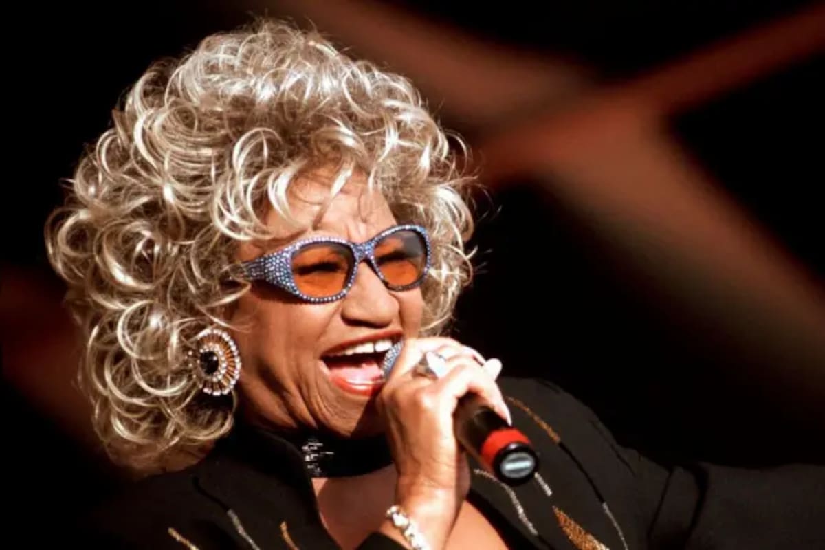 La reina de la salsa en el Festival de Jazz de Nueva Orleans de 2001