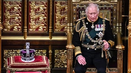 La reina fue representada por el príncipe Carlos durante la apertura del Parlamento