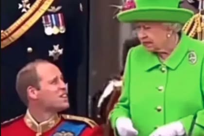 La reina Isabel siempre fue exigente con su nieto, el príncipe William; así lo demuestra un video que se viralizó en las redes sociales