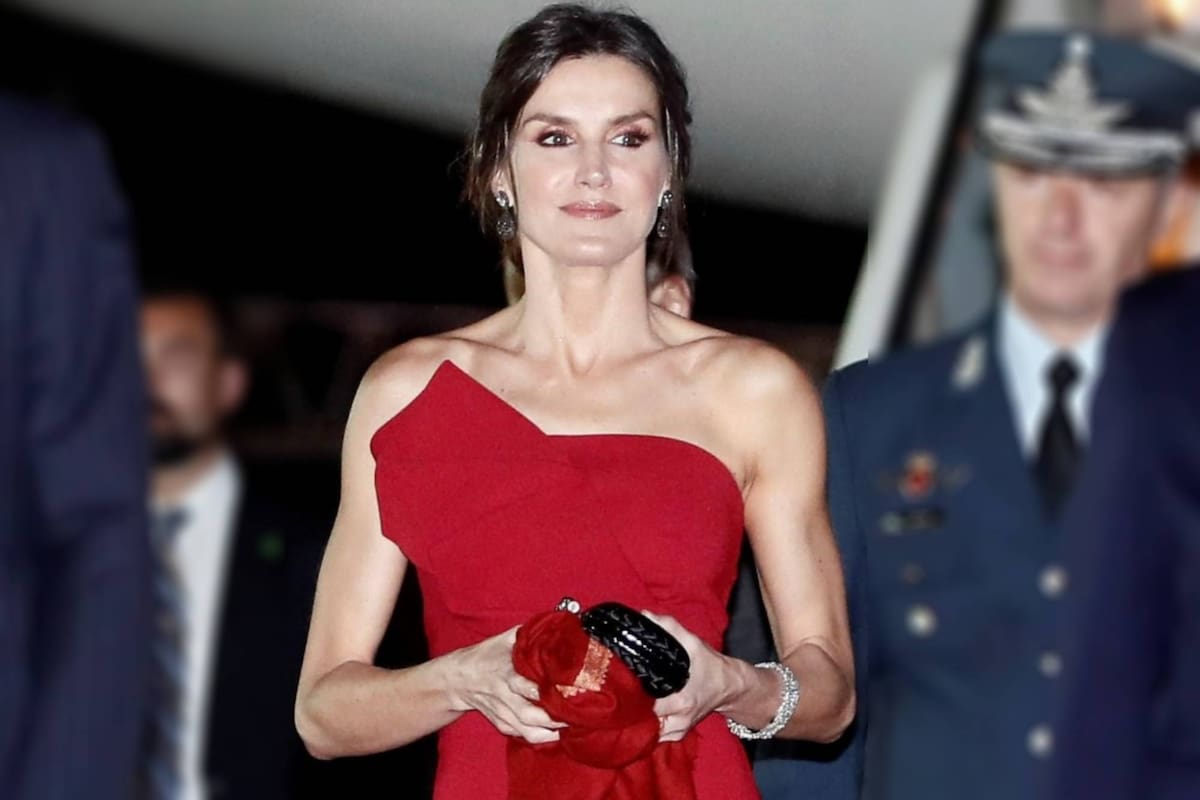 La reina Letizia de España a su llegada a la ciudad argentina de Córdoba en marzo de 2019 (Foto: EFE/Mariscal)