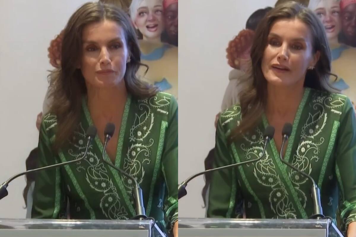 La reina Letizia rapea en un importante evento y se vuelve viral en las redes