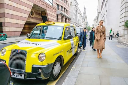La reina lució el mismo tapado marrón la semana pasada cuando estuvo en Londres (Video: Instagram @koninklijkhuis)