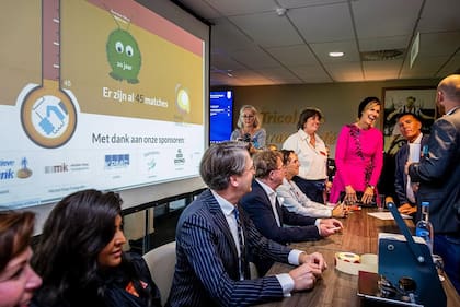 La reina Máxima asistió al vigésimo aniversario de Beursvloer Tilburg (Foto: Patrick van Katwijk)