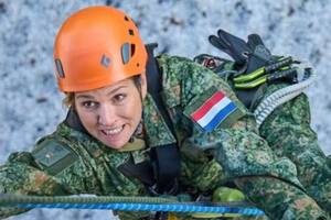 La reina Máxima comenzó sus entrenamientos para convertirse en reservista en el Ejército (Foto: Instagram @koninklijkhuis)