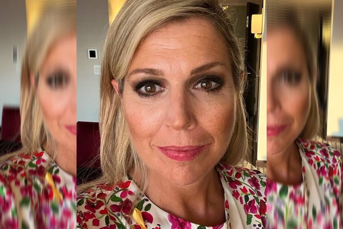 La reina Máxima de Holanda sorprendió al sumarse a la estética de moda mundial