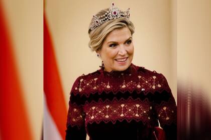 La reina Máxima deslumbró con su atuendo en Grecia