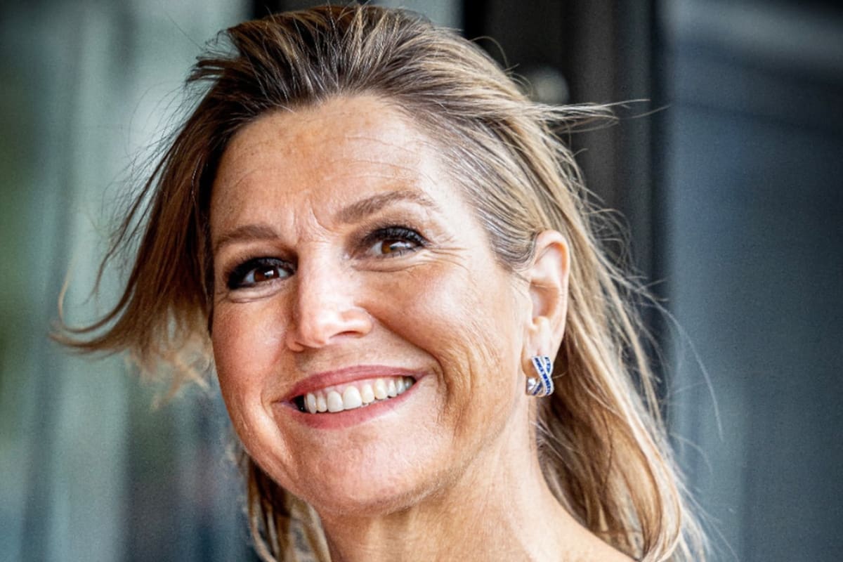 La reina Máxima deslumbró en Ámsterdam con una pieza de Oscar de la Renta (Foto: Instagram @patrickvkatwijk)