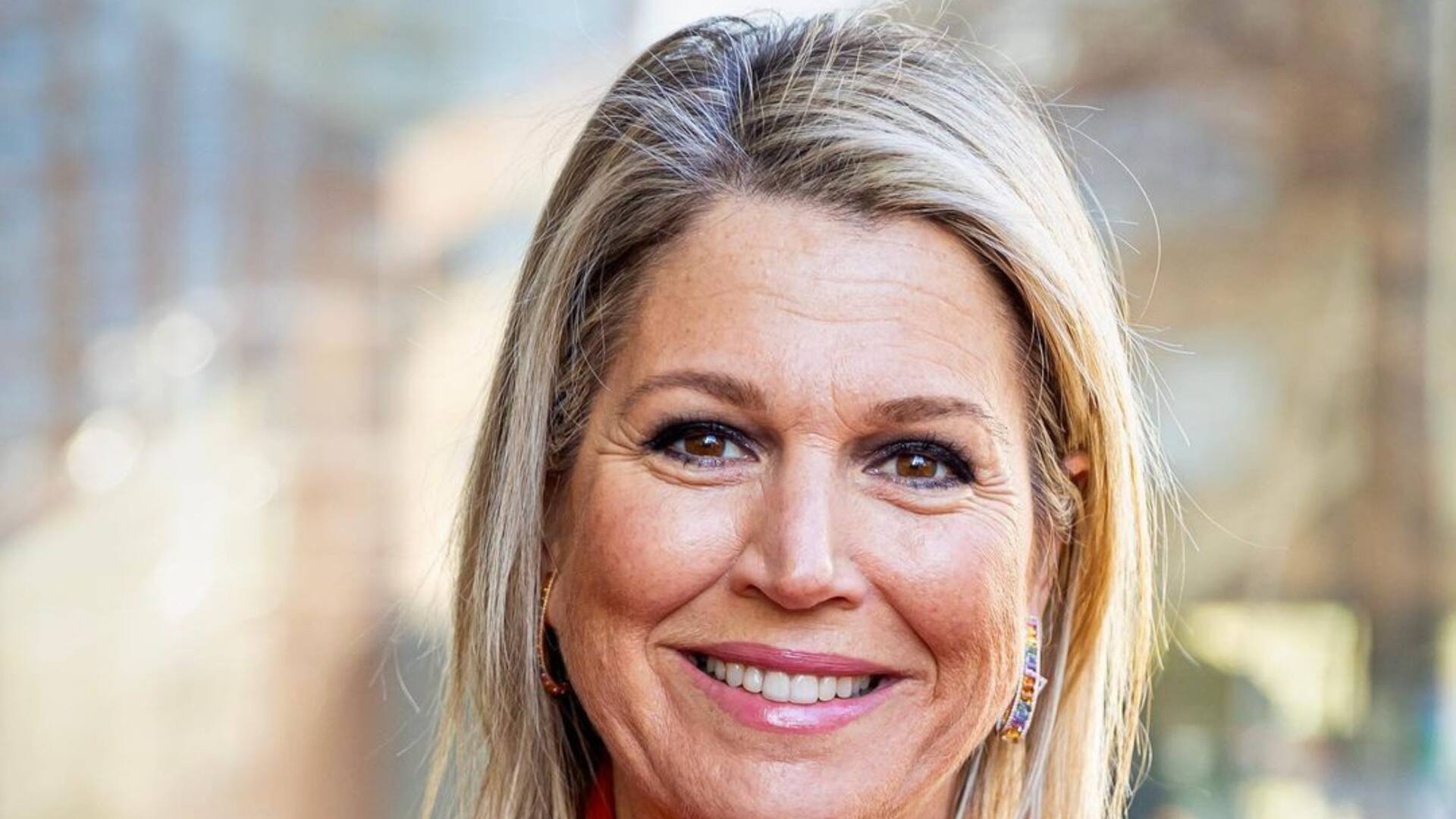 La reina Máxima llegó al país acompañado de su marido, el rey Guillermo Alejandro, y sus tres hijas
