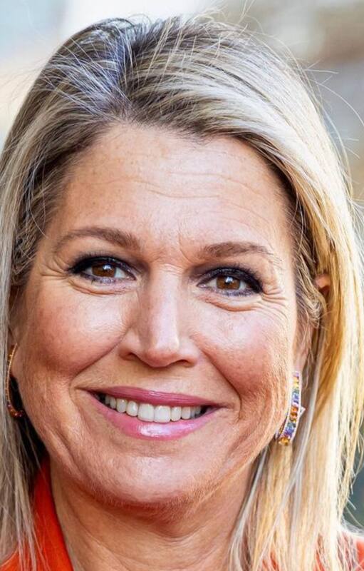 La reina Máxima llegó al país acompañado de su marido, el rey Guillermo Alejandro, y sus tres hijas
